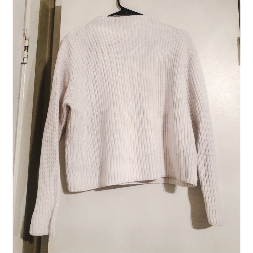White womens sweater
